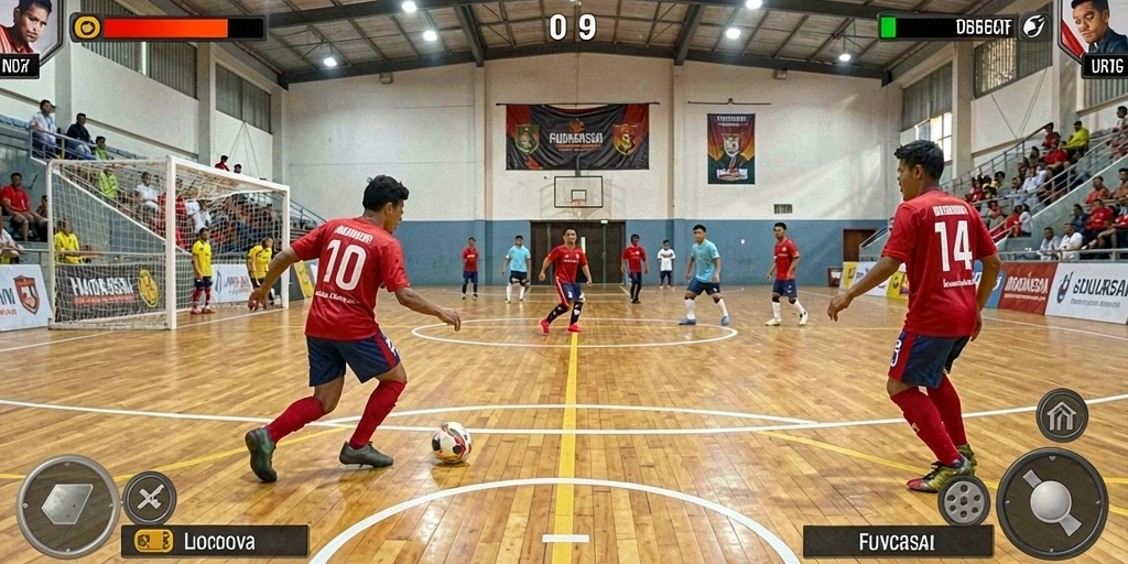 Kompetisi seru melawan pemain lain secara online.