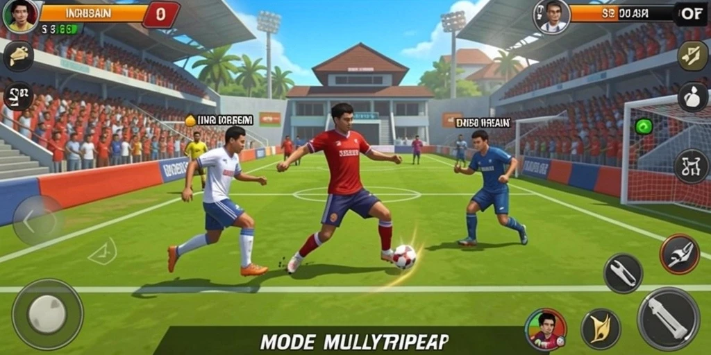 Bermain dengan teman menjadi lebih seru dan kompetitif.