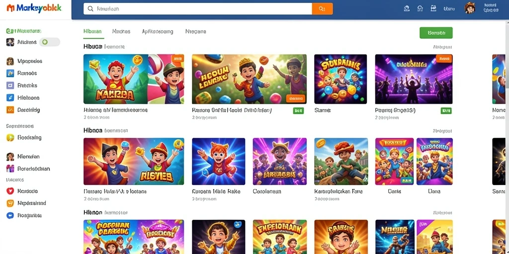 Screenshot dari fitur komunitas game yang aktif.
