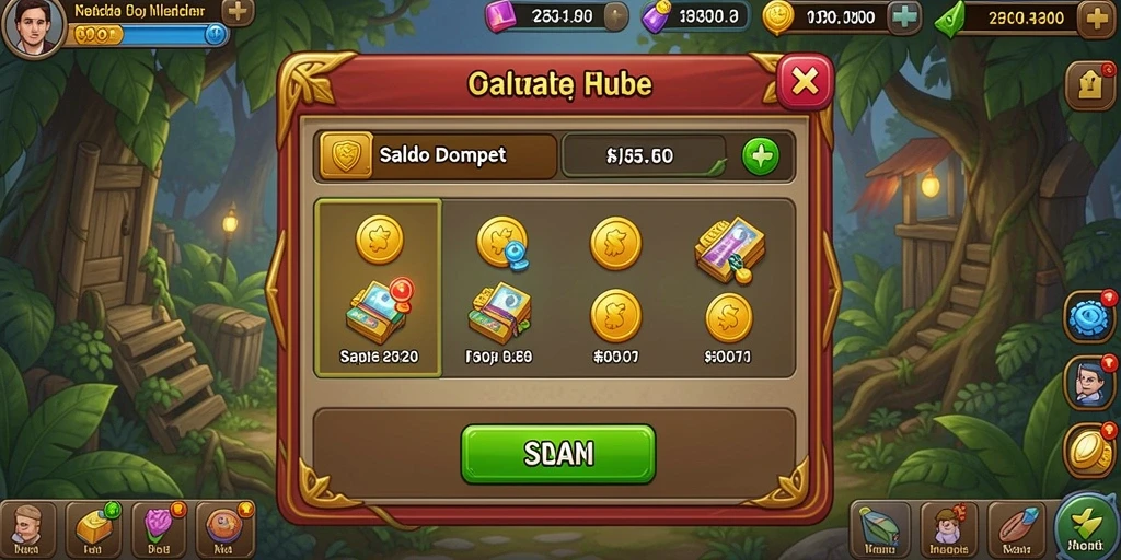 Mode multiplayer untuk bermain dengan teman.