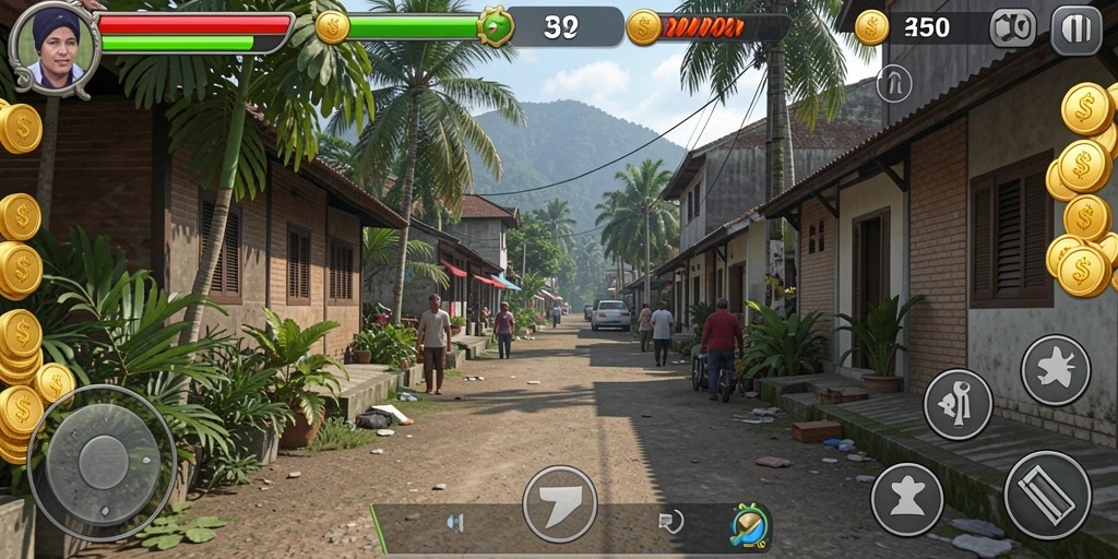 Screenshot dari mode permainan baru yang penuh tantangan.