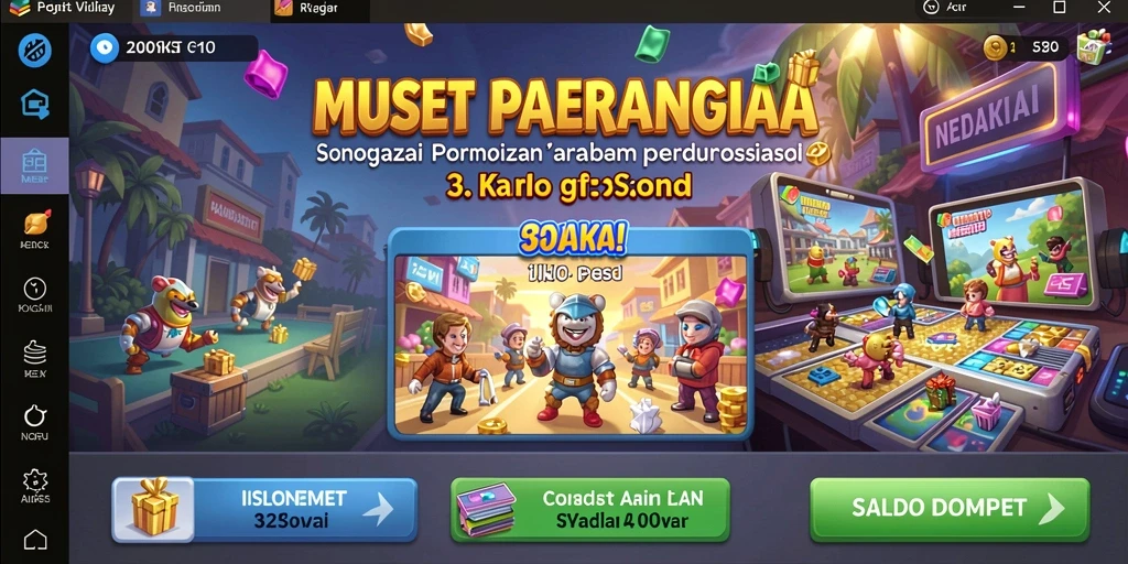 Screenshot momen persaingan dalam mode multiplayer.