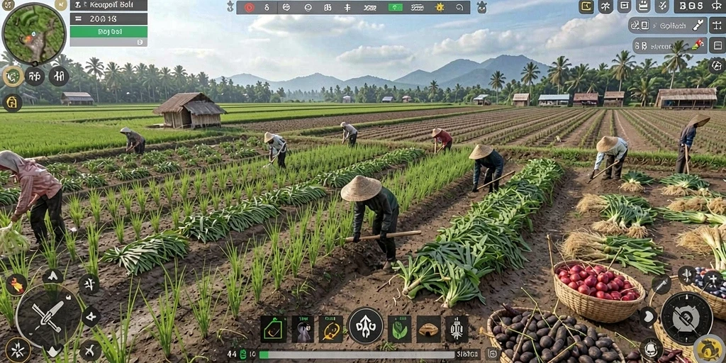 Fitur interaksi sosial yang memperkaya pengalaman bermain.