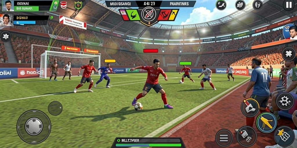 Interaksi multiplayer yang menyenangkan.