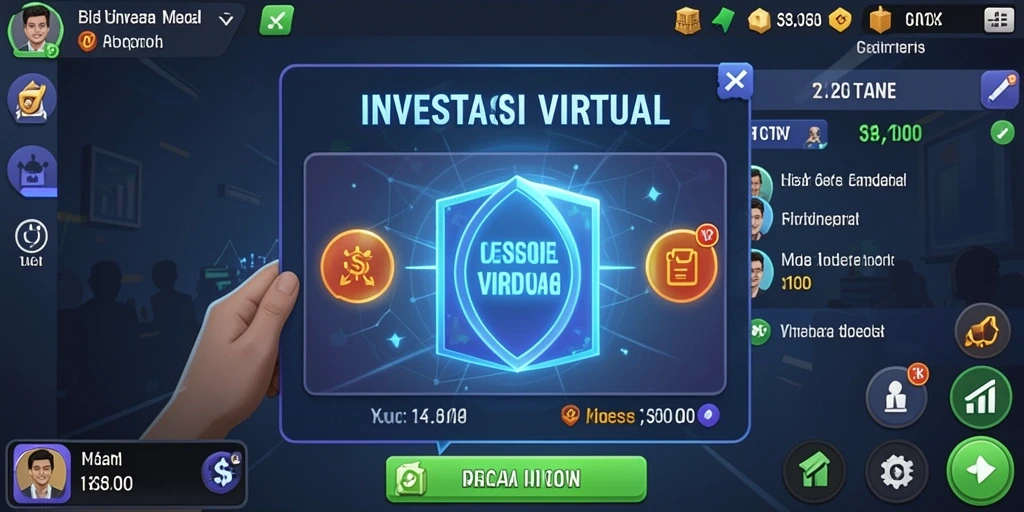 Tangkapan layar fitur mode permainan.